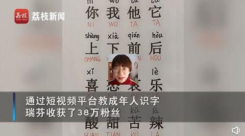 教成人识字的视频,轻松掌握成人识字技巧