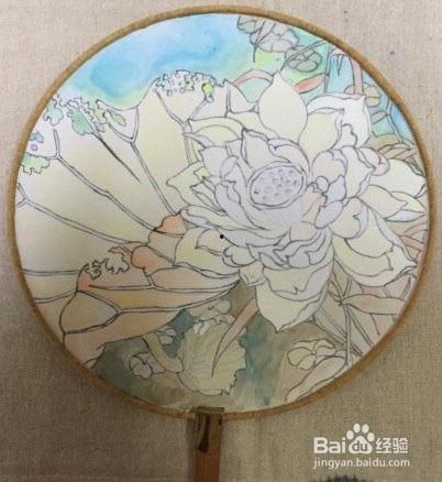 手工diy成人团扇视频